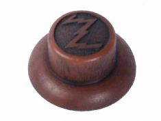 Repro of Zenith Wood Knob (Plastic): click to enlarge