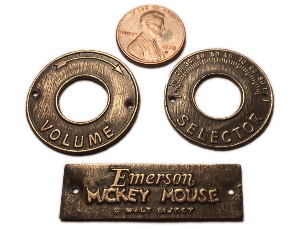 Emerson Mickey Mouse Badge