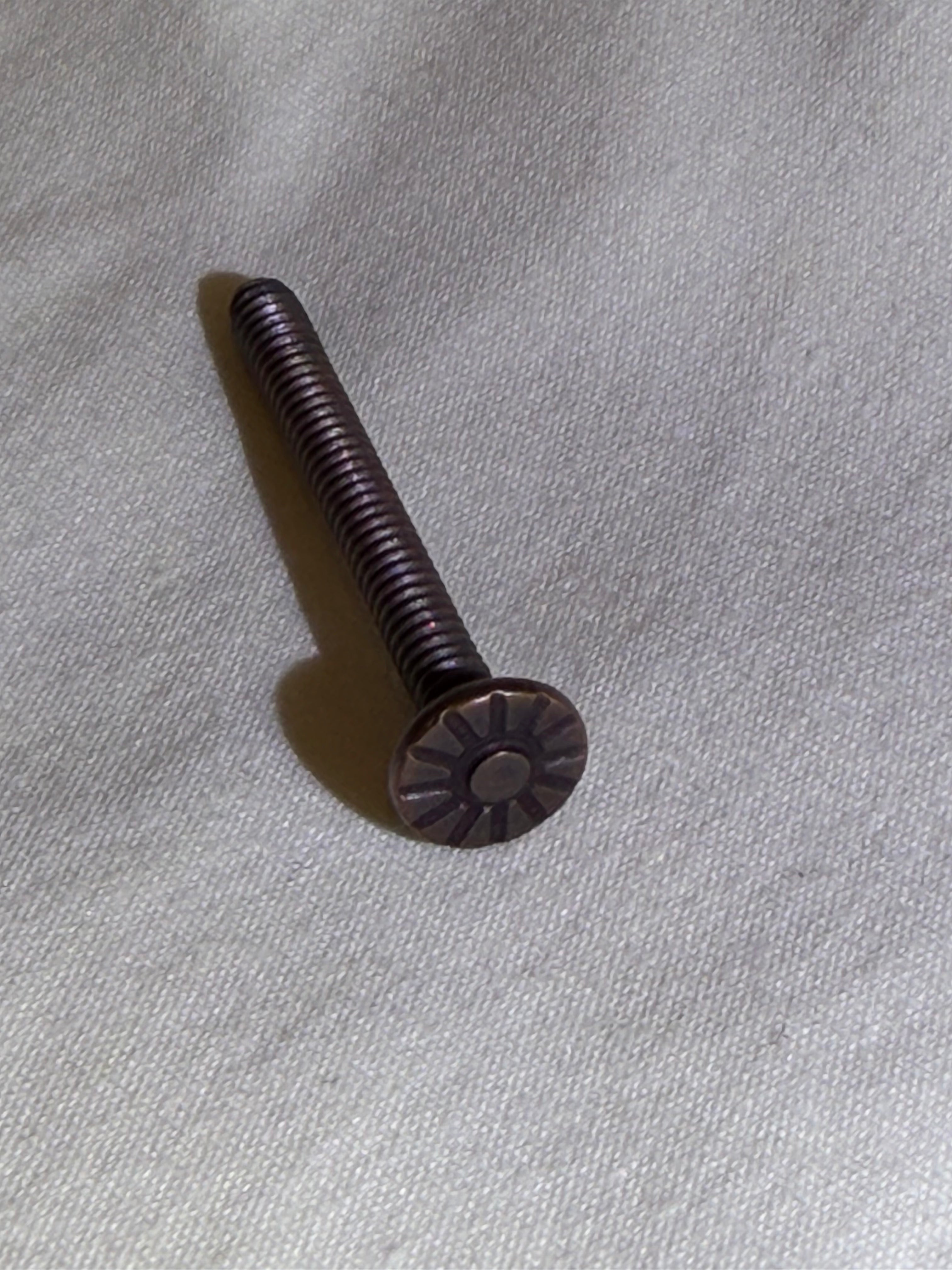 1 1/4 Inch Decorative Speaker Rosette Screw