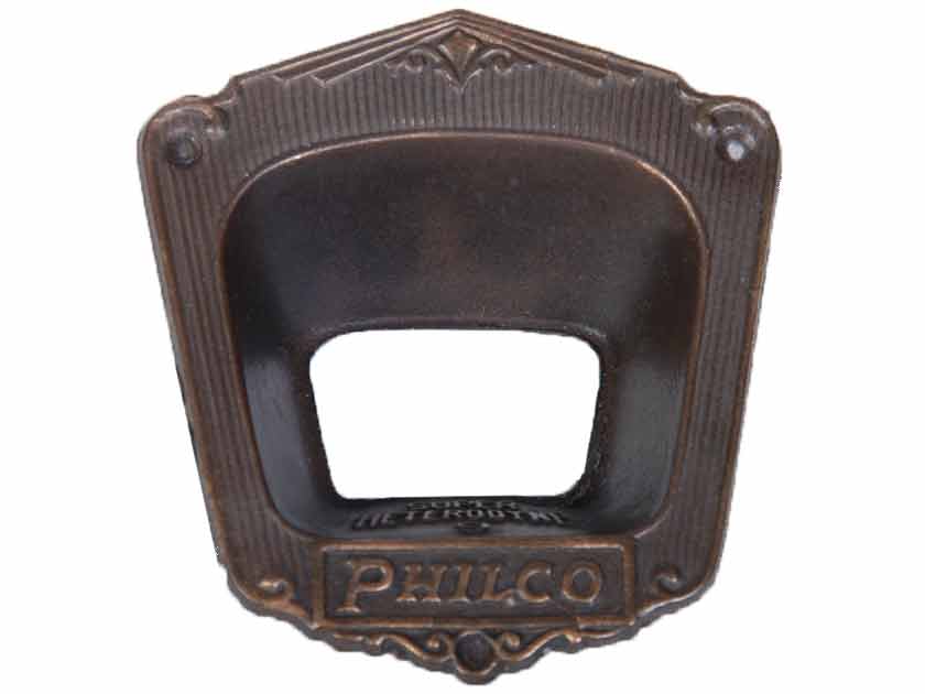 Philco Model 70 Escutcheon (metalized)