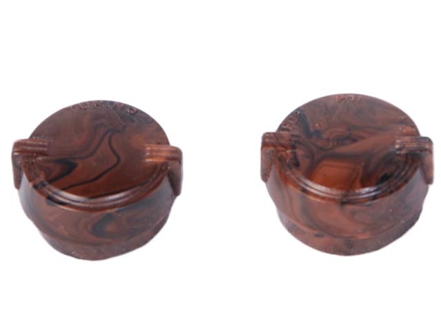 Silvertone Large Labeled Knobs