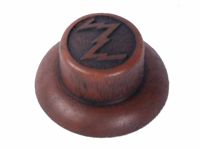 Repro of Zenith Wood Knob (Plastic)