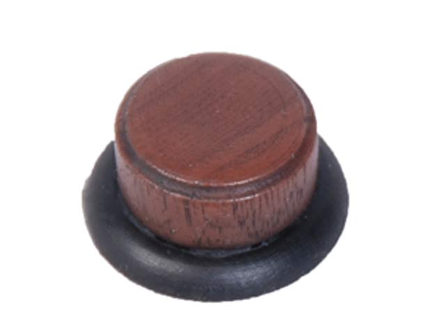Repro of Zenith 835 Wood Knob (plastic)