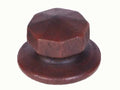Repro of Zenith 807 Large Wood Knob (plastic)