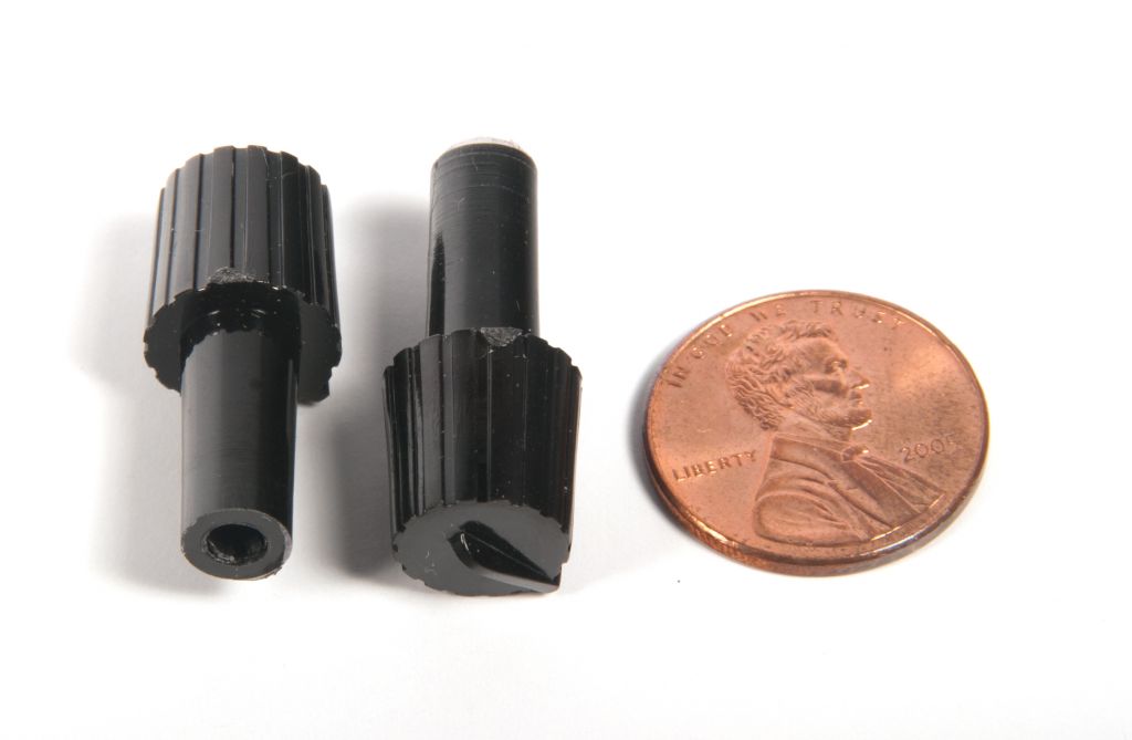 Long Fluted Clock Knobs